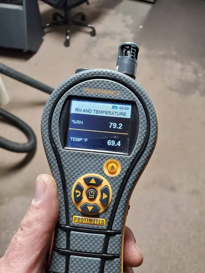 Moisture meter humidity assessment for Fire & Smoke Damage Restoration in Des Moines
